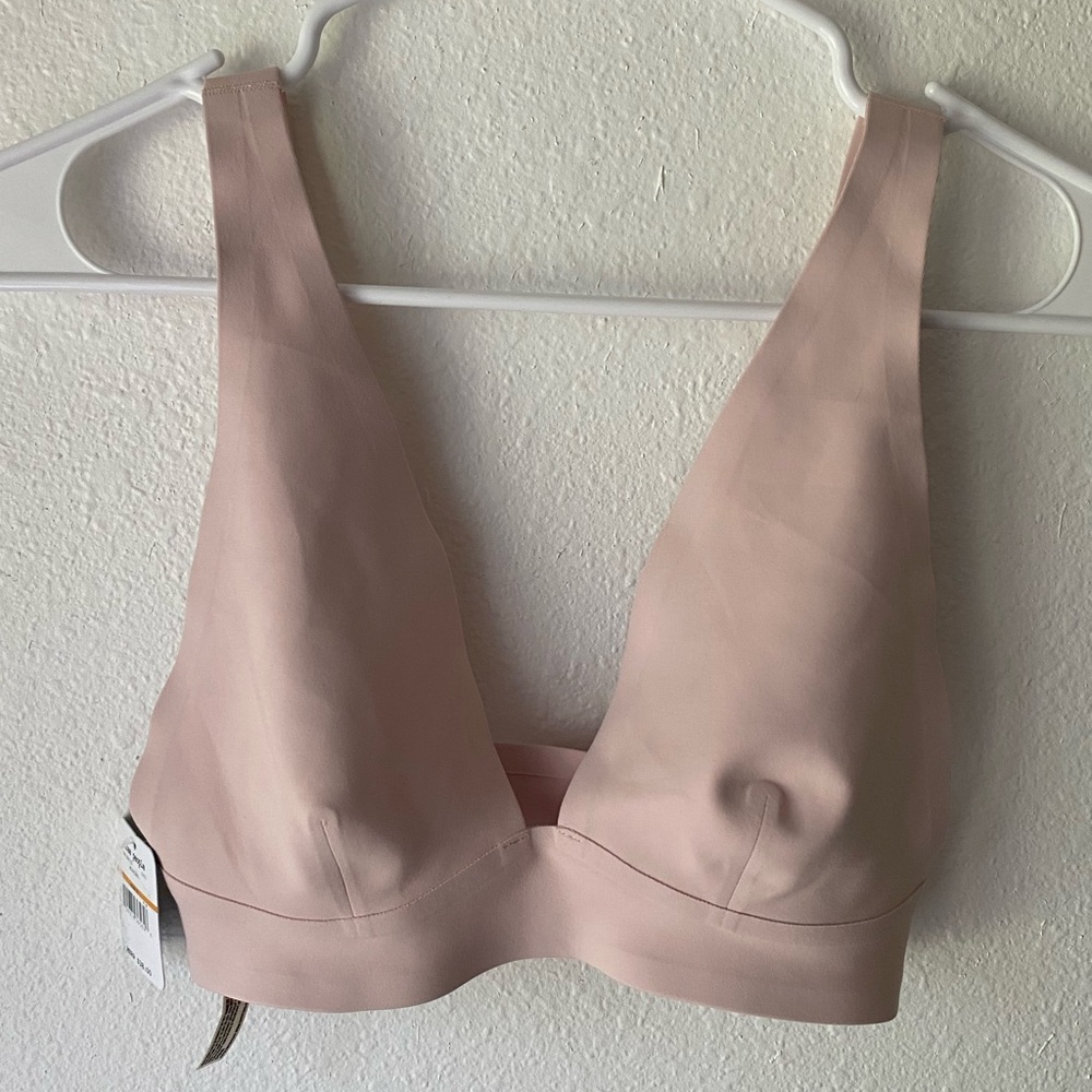 NWT Free People Intimately Mooncake Bra  Size Small Blush Bralette